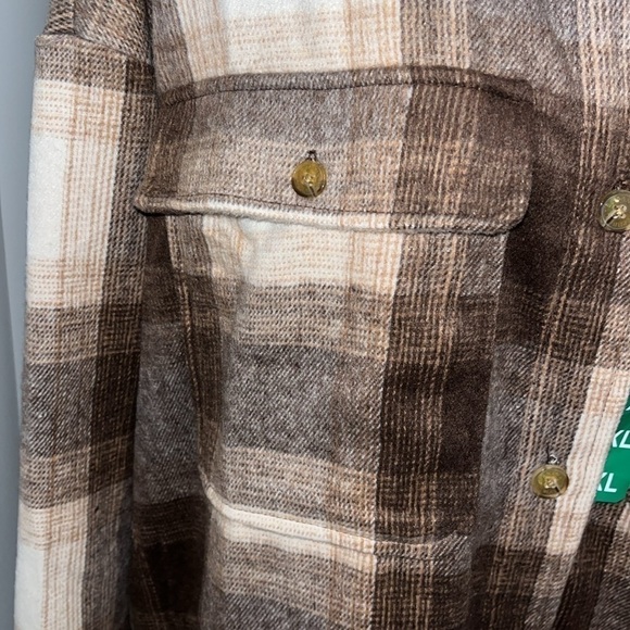 Banana Republic Womens
Shirt Jacket Brown Plaid
Shacket Oversized XL & Large - Picture 2 of 13